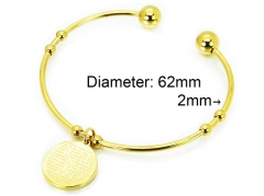 Stainless Steel Jewelry Wholesale - Stainless Steel Bangles - HY58B0362ME