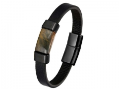 Stainless Steel Jewelry Wholesale - Stainless Steel Bracelets - HY0117B336