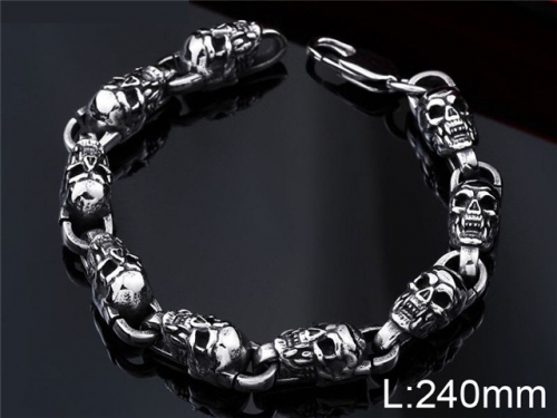 Stainless Steel Jewelry Wholesale - Stainless Steel Bracelets - HY0012B201