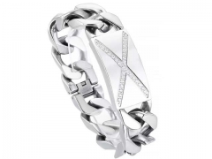 Stainless Steel Jewelry Wholesale - Stainless Steel Bracelets - HY0150B0629