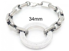 Stainless Steel Jewelry Wholesale - Stainless Steel Bracelets - HY0151B0449
