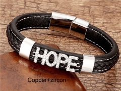 Stainless Steel Jewelry Wholesale - Stainless Steel Bracelets - HY0118B911