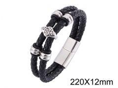 Stainless Steel Jewelry Wholesale - Stainless Steel Bracelets - HY0010B0202HOL