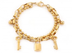 Stainless Steel Jewelry Wholesale - Stainless Steel Bracelets - HY0151B0812