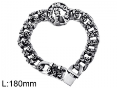 Stainless Steel Jewelry Wholesale - Stainless Steel Bracelets - HY0012B086