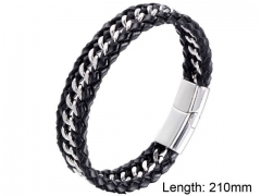 Stainless Steel Jewelry Wholesale - Stainless Steel Bracelets - HY004B001