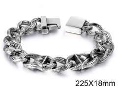 Stainless Steel Jewelry Wholesale - Stainless Steel Bracelets - HY0011B155