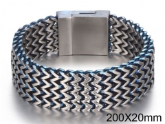 Stainless Steel Jewelry Wholesale - Stainless Steel Bracelets - HY0011B204