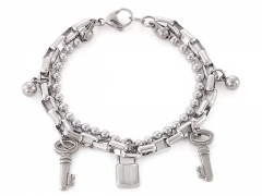 Stainless Steel Jewelry Wholesale - Stainless Steel Bracelets - HY0151B0793