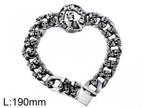 Stainless Steel Jewelry Wholesale - Stainless Steel Bracelets - HY0012B087