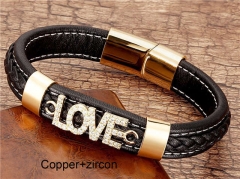 Stainless Steel Jewelry Wholesale - Stainless Steel Bracelets - HY0118B909