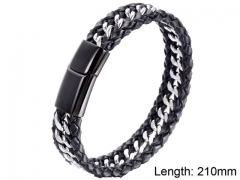 Stainless Steel Jewelry Wholesale - Stainless Steel Bracelets - HY004B002