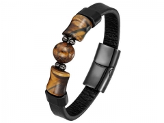 Stainless Steel Jewelry Wholesale - Stainless Steel Bracelets - HY0117B357