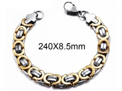 Stainless Steel Jewelry Wholesale - Stainless Steel Bracelets - HY0012B109