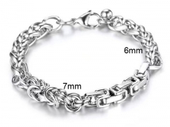Stainless Steel Jewelry Wholesale - Stainless Steel Bracelets - HY0132B073