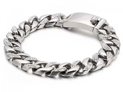 Stainless Steel Jewelry Wholesale - Stainless Steel Bracelets - HY0150B0544