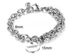 Stainless Steel Jewelry Wholesale - Stainless Steel Bracelets - HY0132B127