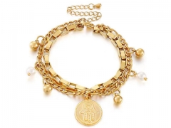 Stainless Steel Jewelry Wholesale - Stainless Steel Bracelets - HY0151B0799