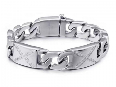 Stainless Steel Jewelry Wholesale - Stainless Steel Bracelets - HY0150B1543
