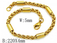 Stainless Steel Jewelry Wholesale - Stainless Steel Bracelets - HY40B0060K0