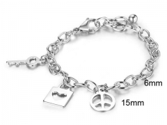 Stainless Steel Jewelry Wholesale - Stainless Steel Bracelets - HY0132B132