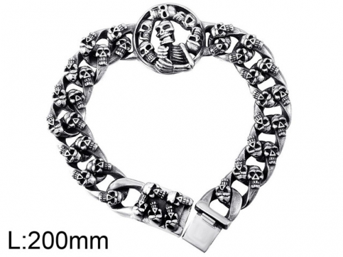 Stainless Steel Jewelry Wholesale - Stainless Steel Bracelets - HY0012B088