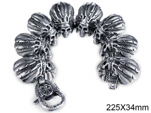 Stainless Steel Jewelry Wholesale - Stainless Steel Bracelets - HY002B021