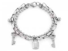 Stainless Steel Jewelry Wholesale - Stainless Steel Bracelets - HY0151B0811