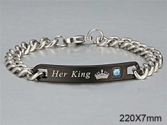 Stainless Steel Jewelry Wholesale - Stainless Steel Bracelets - HY0103B107