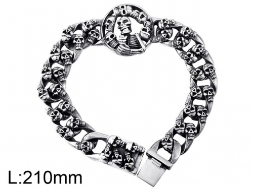 Stainless Steel Jewelry Wholesale - Stainless Steel Bracelets - HY0012B089