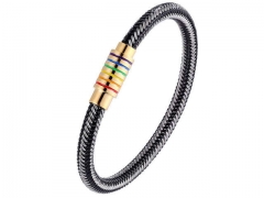 Stainless Steel Jewelry Wholesale - Stainless Steel Bracelets - HY0117B102