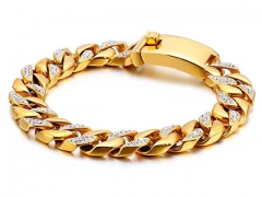 Stainless Steel Jewelry Wholesale - Stainless Steel Bracelets - HY0150B0545