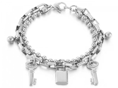 Stainless Steel Jewelry Wholesale - Stainless Steel Bracelets - HY0151B0813
