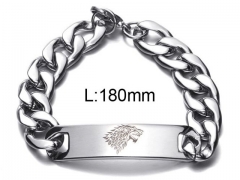 Stainless Steel Jewelry Wholesale - Stainless Steel Bracelets - HY0012B187