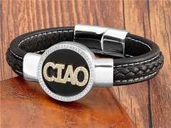 Stainless Steel Jewelry Wholesale - Stainless Steel Bracelets - HY0118B345