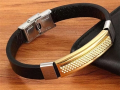 Stainless Steel Jewelry Wholesale - Stainless Steel Bracelets - HY0130B022