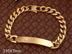 Stainless Steel Jewelry Wholesale - Stainless Steel Bracelets - HY0103B063