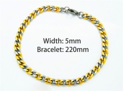 Stainless Steel Jewelry Wholesale - Stainless Steel Bracelets - HY40B0018K0