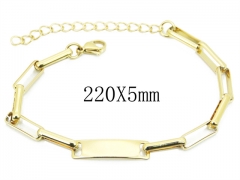 Stainless Steel Jewelry Wholesale - Stainless Steel Bracelets - HY40B1093OE