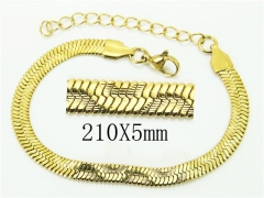 Stainless Steel Jewelry Wholesale - Stainless Steel Bracelets - HY40B1320KLA