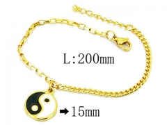 Stainless Steel Jewelry Wholesale - Stainless Steel Bracelets - HY06B1085OA