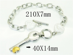 Stainless Steel Jewelry Wholesale - Stainless Steel Bracelets - HY21B0530HKX