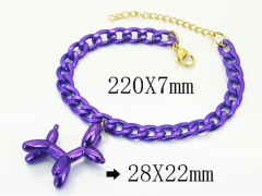 Stainless Steel Jewelry Wholesale - Stainless Steel Bracelets - HY21B0626HKW