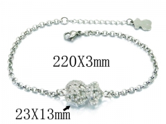 Stainless Steel Jewelry Wholesale - Stainless Steel Bracelets - HY90B0402HME