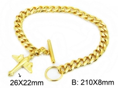 Stainless Steel Jewelry Wholesale - Stainless Steel Bracelets - HY06B1023PQ