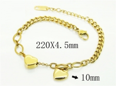 Stainless Steel Jewelry Wholesale - Stainless Steel Bracelets - HY25B0367HKS