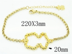 Stainless Steel Jewelry Wholesale - Stainless Steel Bracelets - HY90B0444HMZ