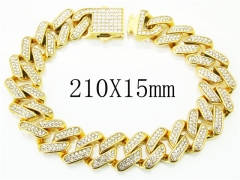 Stainless Steel Jewelry Wholesale - Stainless Steel Bracelets - HY13B0010LLC