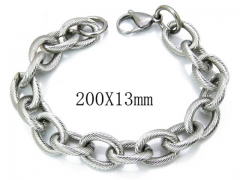 Stainless Steel Jewelry Wholesale - Stainless Steel Bracelets - HY40B0026M0
