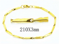 Stainless Steel Jewelry Wholesale - Stainless Steel Bracelets - HY70B0553J5